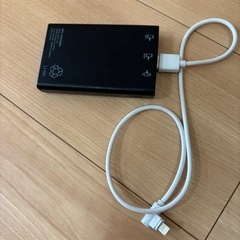 モバイルバッテリー 5200mAh USB出力の画像