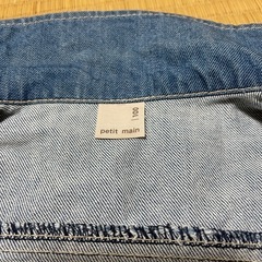 kidsデニムジャケット他2点の画像