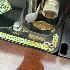 アンティークJUKI足踏みミシンの画像