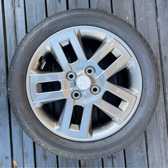 ほぼ新品！三菱デリカミニ純正タイヤ＆アルミホイール4本セットの画像