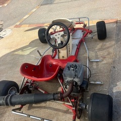 レーシングカートYAMAHAのカート 直接引取り限定の画像