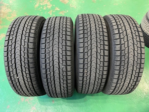 225/65R17 ヨコハマ冬タイヤ G075 2019年製造 バリ溝 4本