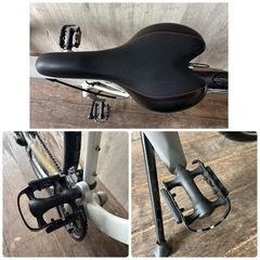 BMW クルーズバイク CRUISE BIKE クロスバイク 26インチ ホワイトの画像