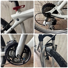 BMW クルーズバイク CRUISE BIKE クロスバイク 26インチ ホワイトの画像