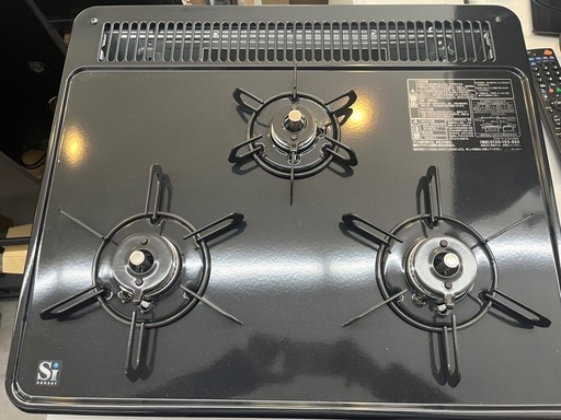 【極美品・即決歓迎】パロマ製 ビルトインガスコンロ LPガス用 PKD-N36S