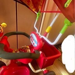 アンパンマン 三輪車 デラックスII 説明書あります。の画像