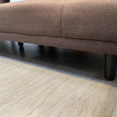 Google口コミで40%OFF‼️配達可【3人掛けソファ】【ソファーベッド】【ブラウン】クリーニング済み【管理番号1117】野の画像