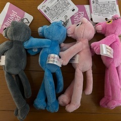 ピンクパンサーむぎっとマスコットの画像