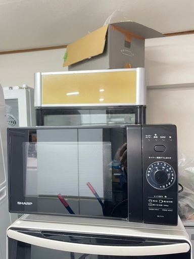 配送可能　保証付き シャープ2021年製　単機能レンジ RE-T171-B ブラック系 [17L /50/60Hz]