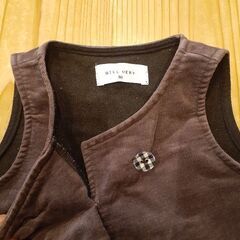 ウィルメリー　黒厚手ワンピース　80cmの画像