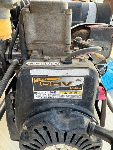 ロビン エンジン EH09D 転圧機