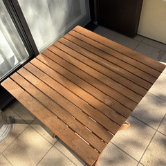 ガーデン テーブル チェア3点セット（定価17480円）の画像