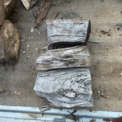 薪　玉切りの画像