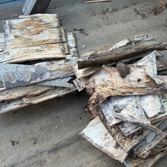 薪　玉切りの画像