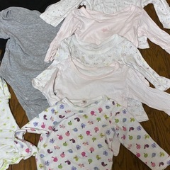 ベビー肌着セット 80センチ　タンクトップ・Tシャツ15枚セットの画像