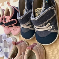 12.0〜14.0 ベビー 靴 シューズ 女の子 上履きの画像