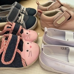 12.0〜14.0 ベビー 靴 シューズ 女の子 上履きの画像