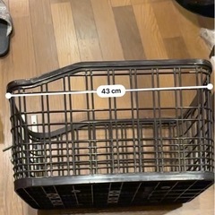 自転車リアかごカゴの画像