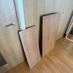 折りたたみ可ローテーブルの画像