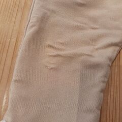 リリーアイボリー　7部丈ズボン　95cm　ベージュの画像