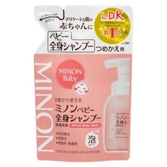 ミノン全身ベビー泡ソープ
の画像