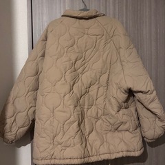 レディース キルティングコート　フリーサイズの画像