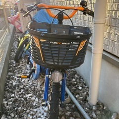 子供用自転車の画像