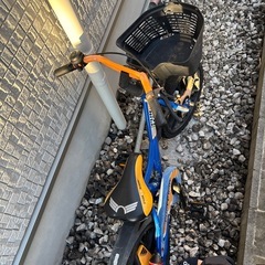 子供用自転車の画像