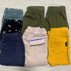 3枚追加しました‼︎子供服★ベビー キッズ ボトムス パンツ 80まとめ 保育園着にもの画像