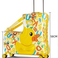 B.DACK 乗れるキャリーケース
の画像