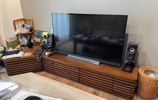 【最終お値下げ】木製　テレビボードとコーナーセット
