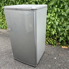 北九州市内配送無料　保証付き 2019年製　アクア冷蔵庫 ブラッシュシルバー AQR-8G-S [75L /1ドア /右開きタイプ]の画像