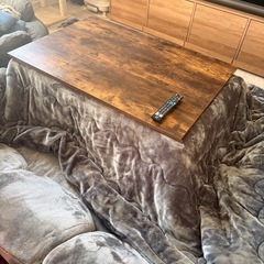 リビングこたつ(フロットC 105 ヴィンテージBR)の画像