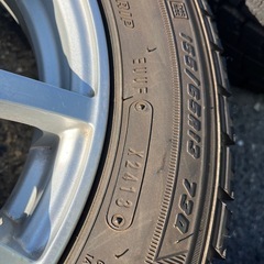 軽などに　アルミホイール付きスタッドレスタイヤ　4本セット　Gmachの画像