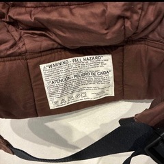 ERGO baby オーガニック抱っこ紐 ブラウンの画像