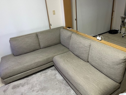【22日まで取引希望】ソファ ニトリ Ｌ字型