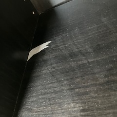 I 2511-408 ダークブラウン4段式本棚　キズ汚れ有りの画像