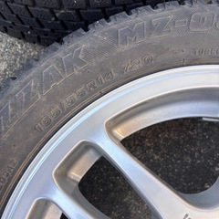 軽自動車　タイヤホイールの画像