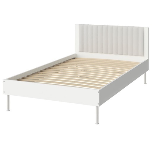 【価格交渉大歓迎】IKEA セミダブルベッドフレーム BRUKSVARA（ブルクスヴァーラ）｜8,000円｜引き取り限定