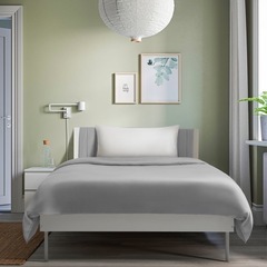 【価格交渉大歓迎】IKEA セミダブルベッドフレーム BRUKSVARA（ブルクスヴァーラ）｜8,000円｜引き取り限定の画像