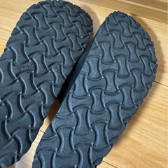 メンズサンダル　黒の画像