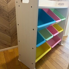 おもちゃ収納ラック の画像