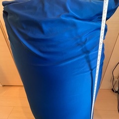 Yogibo Max ヨギボー マックス ブルー ソファー クッション 座椅子 ソファーベッドの画像