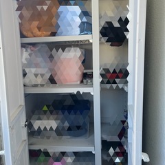 KETER多目的収納キャビネット（コストコ購入）の画像