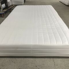 【格安】足つきマットレス 薄型 軽量 簡易ベッド ダブル 早い者勝ち 引取歓迎 配送OKの画像