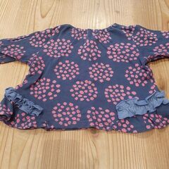 綿100％　トレーナー　80cmの画像