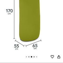Yogibo Max ヨギボー マックス ブルー ソファー クッション 座椅子 ソファーベッドの画像