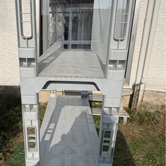 ◯ サンコー　プラスチック棚 L 収納棚 1セット 
②の画像