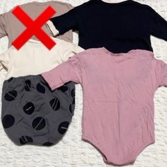 ロンパース70サイズ　3枚セットの画像