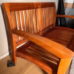 SCANTEAK スキャンティーク KONISKA コニスカ 2人掛けの画像